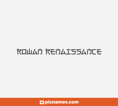 Rowan Renaissance